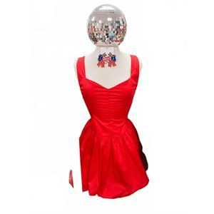 NEW BABY PINK my sweetheart dress in red
